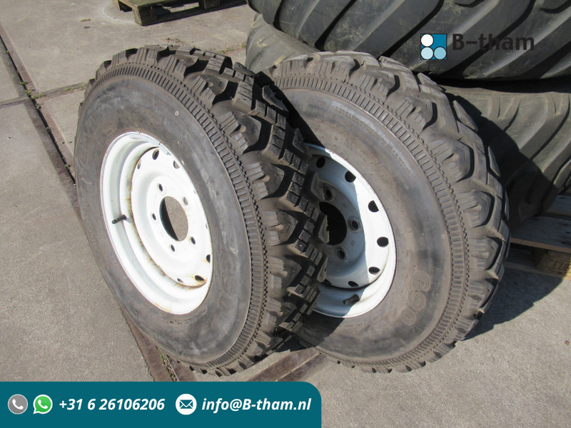Land Rover Defender 7.50R16 2 x Velg ( staal ) + Band - Ratas - Lengvasis automobilis: foto 1 Land Rover Defender 7.50R16 2 x Velg ( staal ) + Band - Ratas - Lengvasis automobilis: foto 1