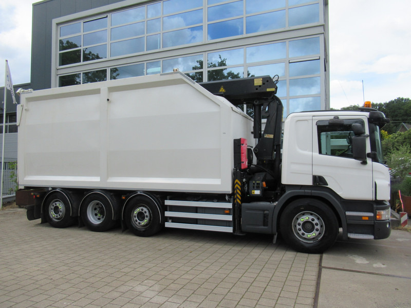 Scania P360 B 8X2*6 Kipper + Palfinger 22T/M - Savivartis sunkvežimis, Sunkvežimis su kranu: foto 2 Scania P360 B 8X2*6 Kipper + Palfinger 22T/M - Savivartis sunkvežimis, Sunkvežimis su kranu: foto 2