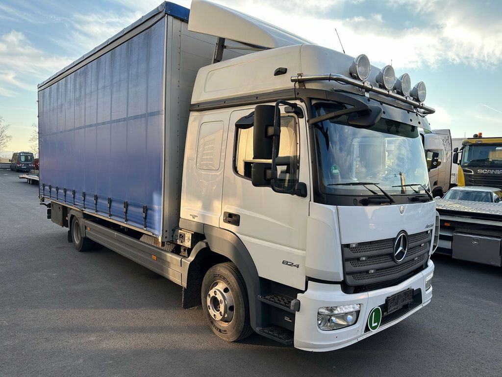Mercedes-Benz Atego 824 Top-Ausstattung*Pritsche-Plane*Top* Mercedes-Benz Atego 824 Top-Ausstattung*Pritsche-Plane*Top* - Tentinis mikroautobusas: foto 1 Mercedes-Benz Atego 824 Top-Ausstattung*Pritsche-Plane*Top* Mercedes-Benz Atego 824 Top-Ausstattung*Pritsche-Plane*Top* - Tentinis mikroautobusas: foto 1