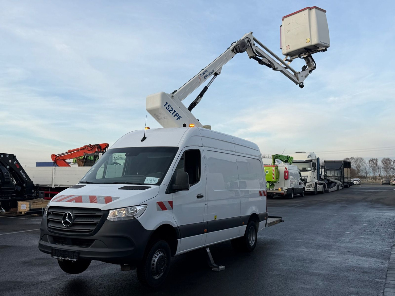 Mercedes-Benz Sprinter 516 CDI 15m/2-Punkt/Tüv neu/265kg - Autobokštelio: foto 3 Mercedes-Benz Sprinter 516 CDI 15m/2-Punkt/Tüv neu/265kg - Autobokštelio: foto 3