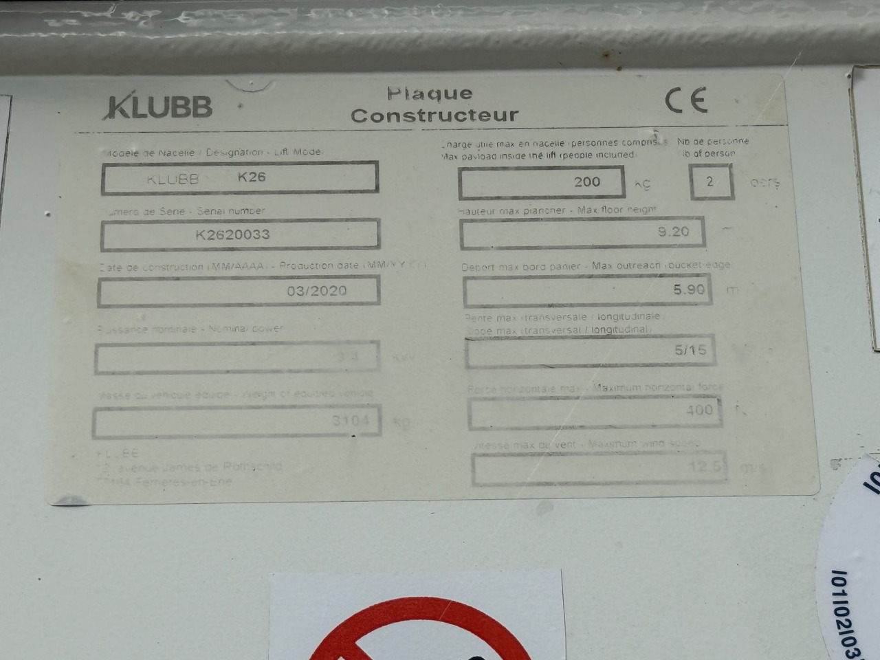 Autobokštelio Renault Master III Steiger Klubb K26 / 11,2m / 200Kg: foto 14