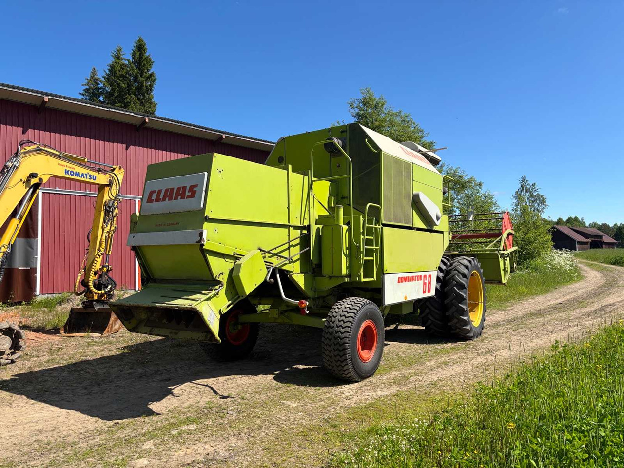 Combine harvester Claas Dominator 68 - Derliaus nuėmimo kombainas: foto 5 Combine harvester Claas Dominator 68 - Derliaus nuėmimo kombainas: foto 5