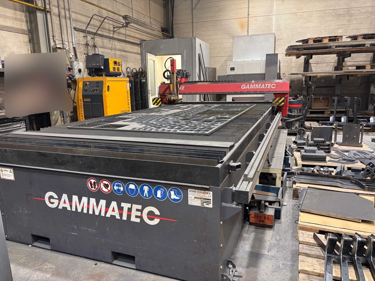 Plasma cutting machine Koike Gammatec GT 2040 - Metalo apdirbimo staklės: foto 1 Plasma cutting machine Koike Gammatec GT 2040 - Metalo apdirbimo staklės: foto 1
