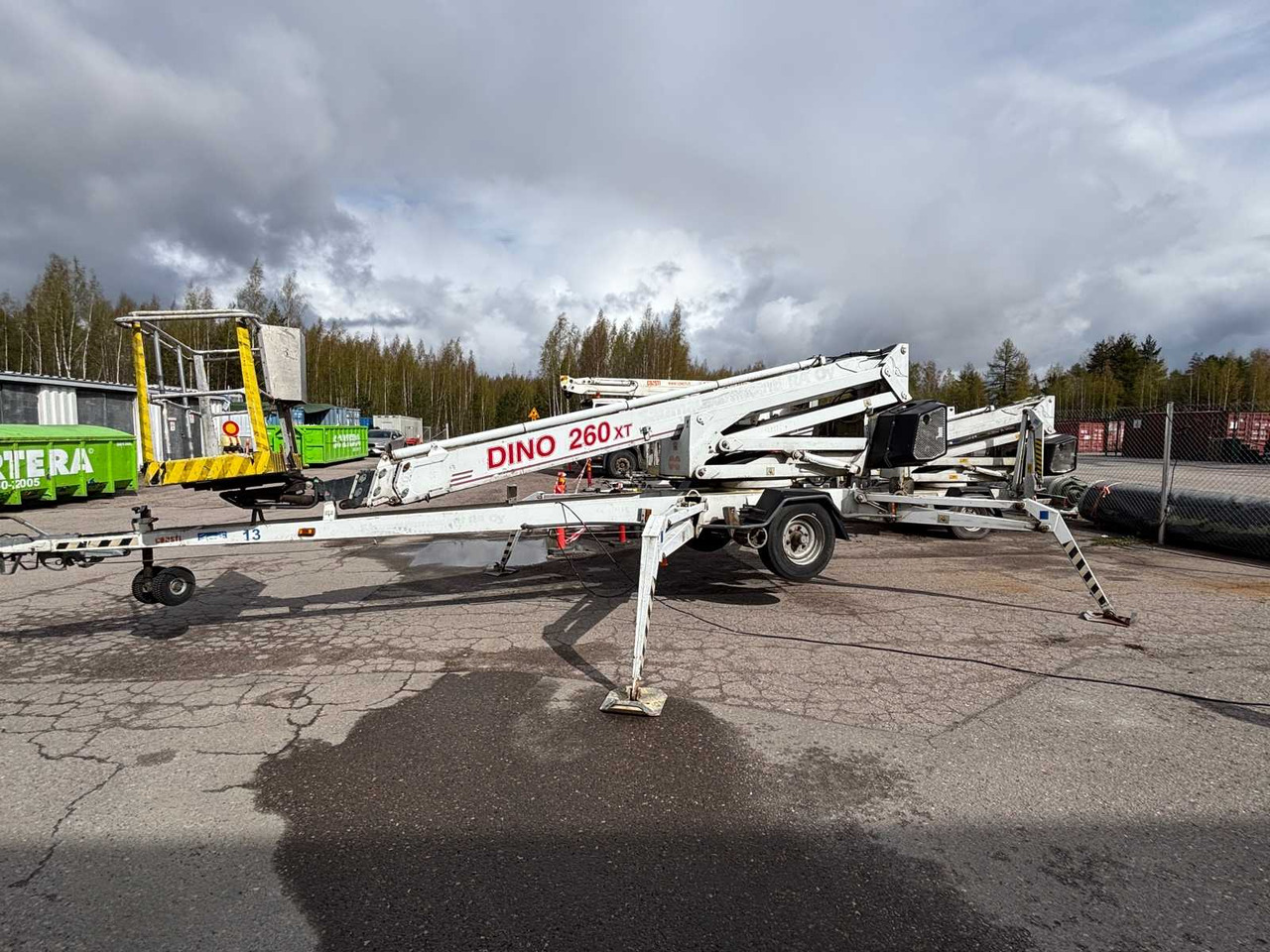 Trailer boom lift Dino 260XT - Priekabos tipo keltuvas: foto 1 Trailer boom lift Dino 260XT - Priekabos tipo keltuvas: foto 1