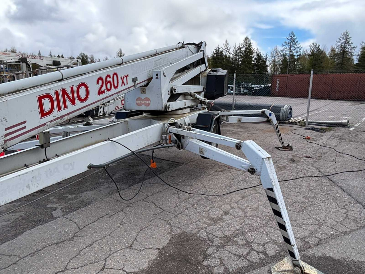 Trailer boom lift Dino 260XT - Priekabos tipo keltuvas: foto 4 Trailer boom lift Dino 260XT - Priekabos tipo keltuvas: foto 4