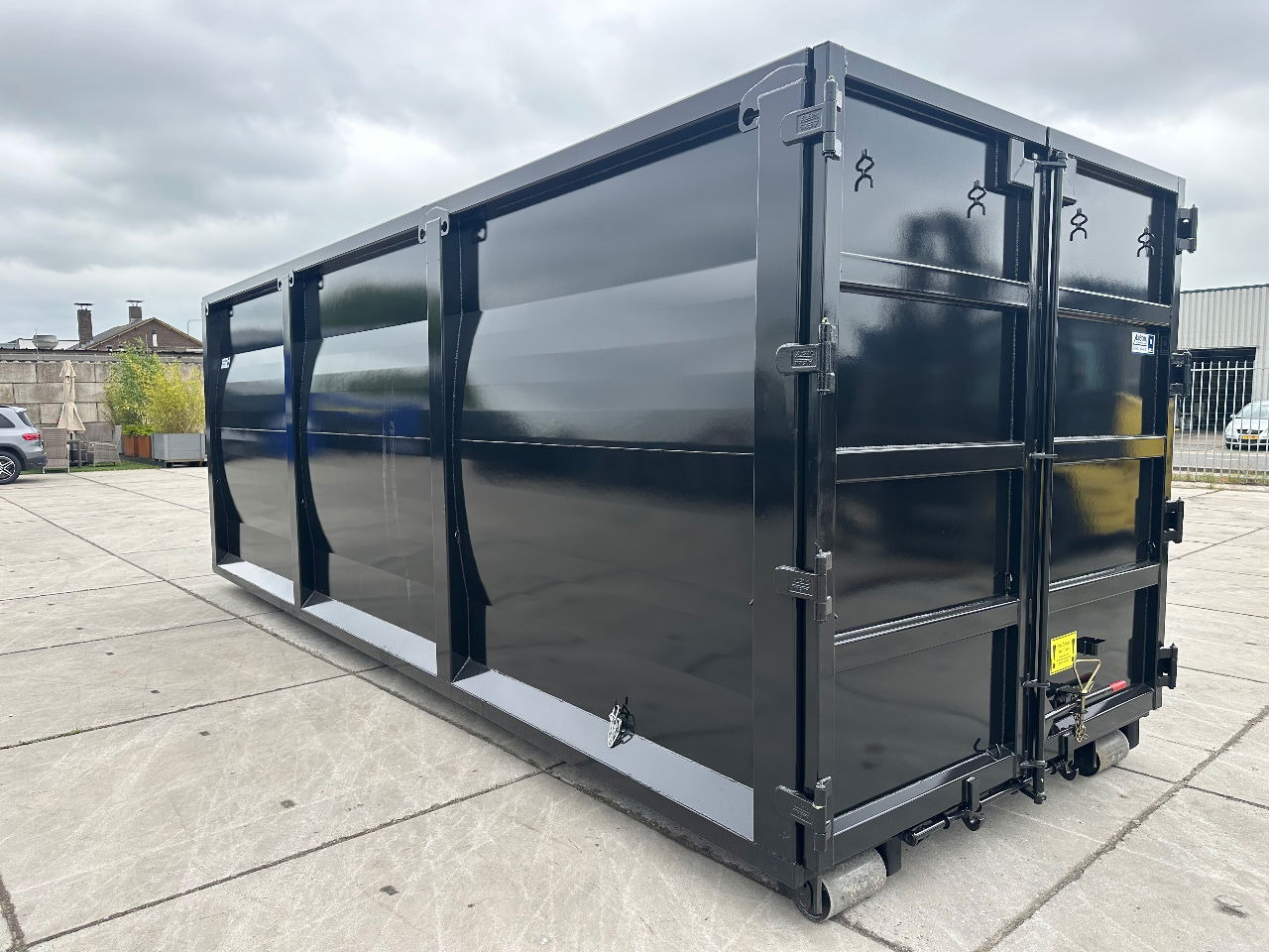 Alustahl 40 m3 hardox HB 450 containers - Užtraukiamas konteineris: foto 4 Alustahl 40 m3 hardox HB 450 containers - Užtraukiamas konteineris: foto 4
