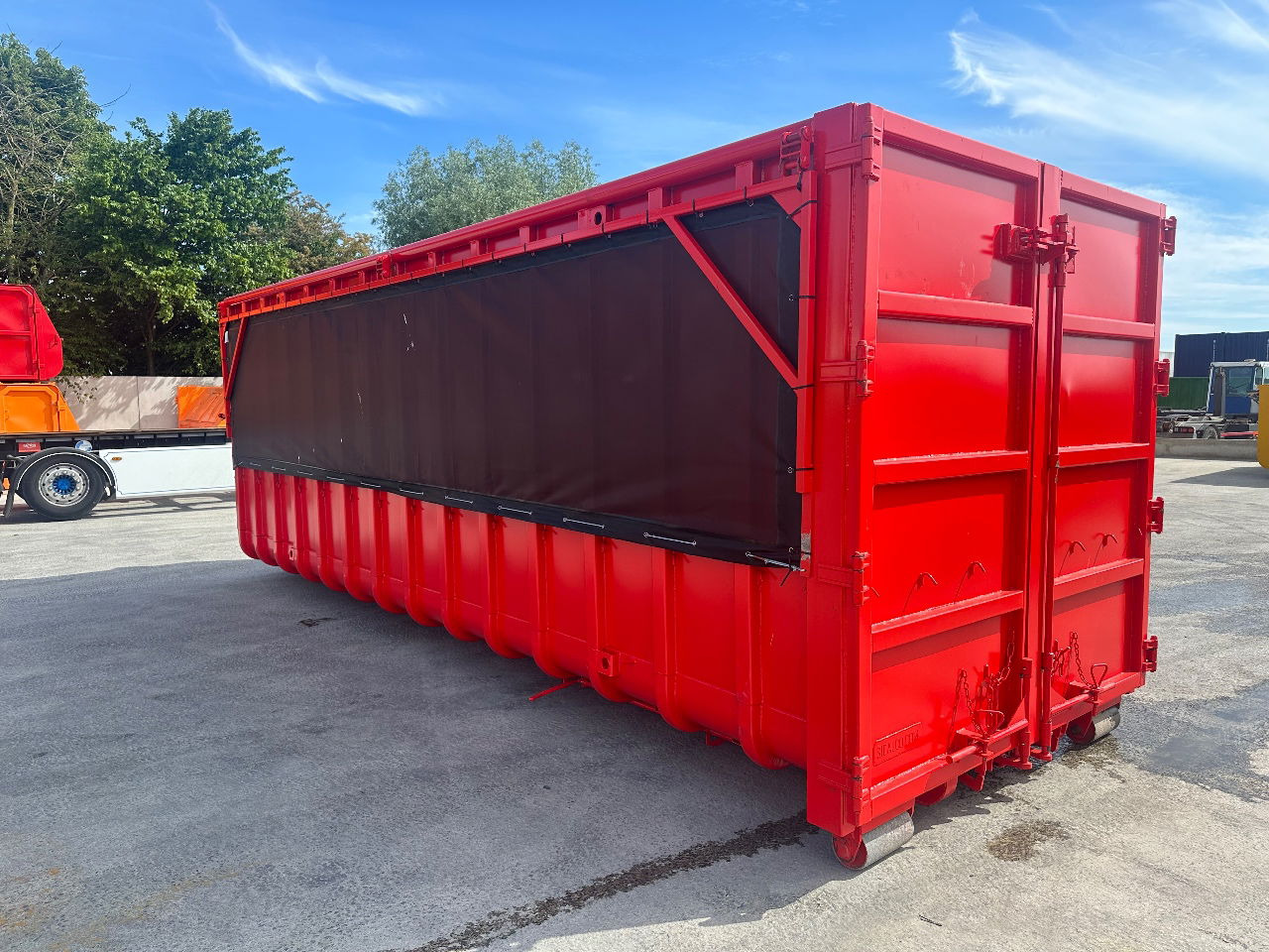 Sidalco 40 m3 klapnetten ral 3020 - Keičiamas kėbulas/ Konteineris: foto 2 Sidalco 40 m3 klapnetten ral 3020 - Keičiamas kėbulas/ Konteineris: foto 2