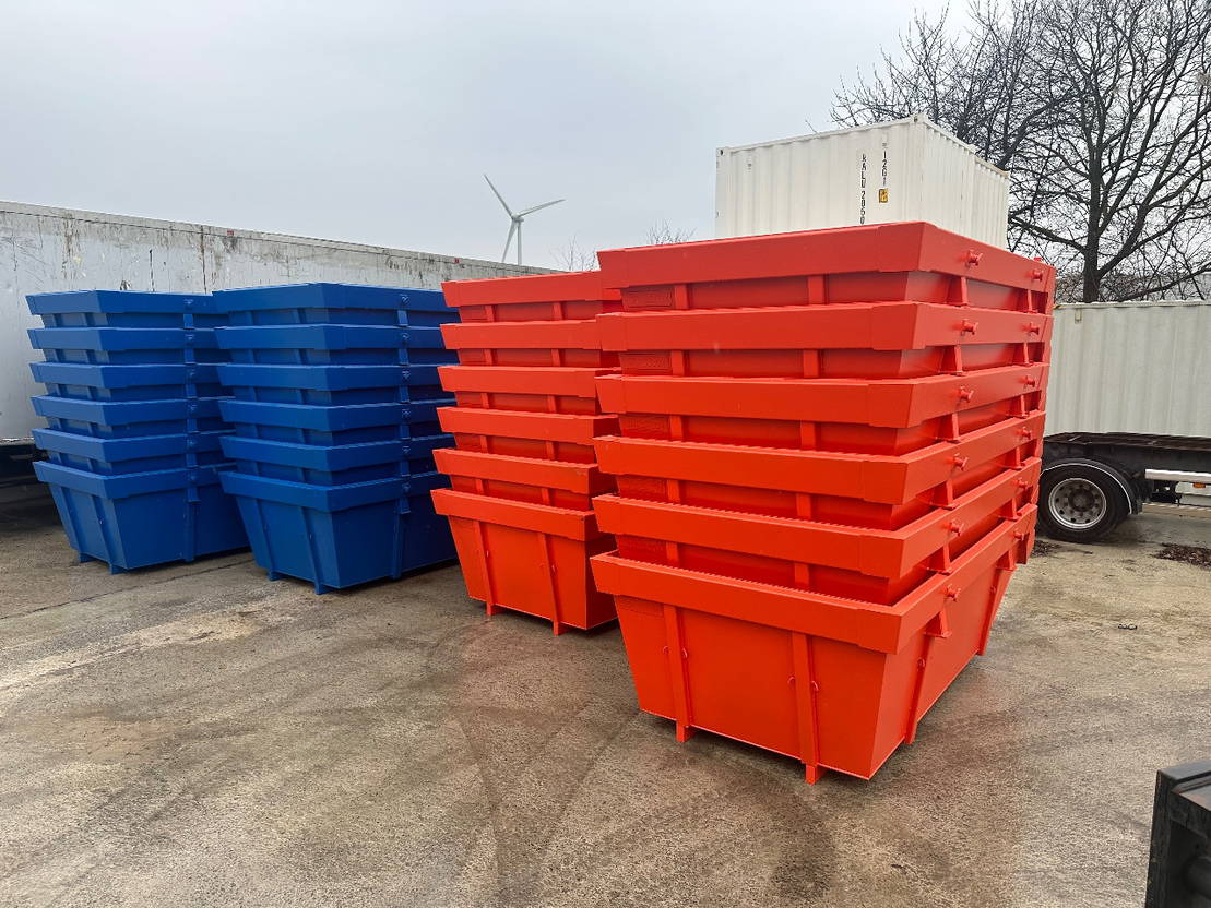 Sidalco 6m3 zware uitvoering 5 mm bodem 4 mm wanden - Statybinių atliekų konteineris: foto 1 Sidalco 6m3 zware uitvoering 5 mm bodem 4 mm wanden - Statybinių atliekų konteineris: foto 1