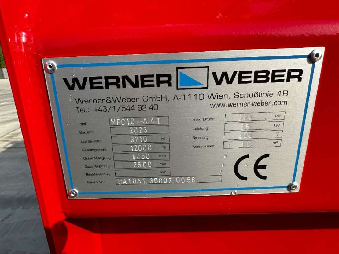 Werner & Weber MPC 10 - Keičiamas kėbulas - šiukšliavežias: foto 4 Werner & Weber MPC 10 - Keičiamas kėbulas - šiukšliavežias: foto 4