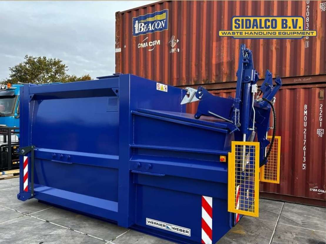 Werner & Weber MPC 10 met kiep systeem portaalarm opname - Statybinių atliekų konteineris: foto 4 Werner & Weber MPC 10 met kiep systeem portaalarm opname - Statybinių atliekų konteineris: foto 4