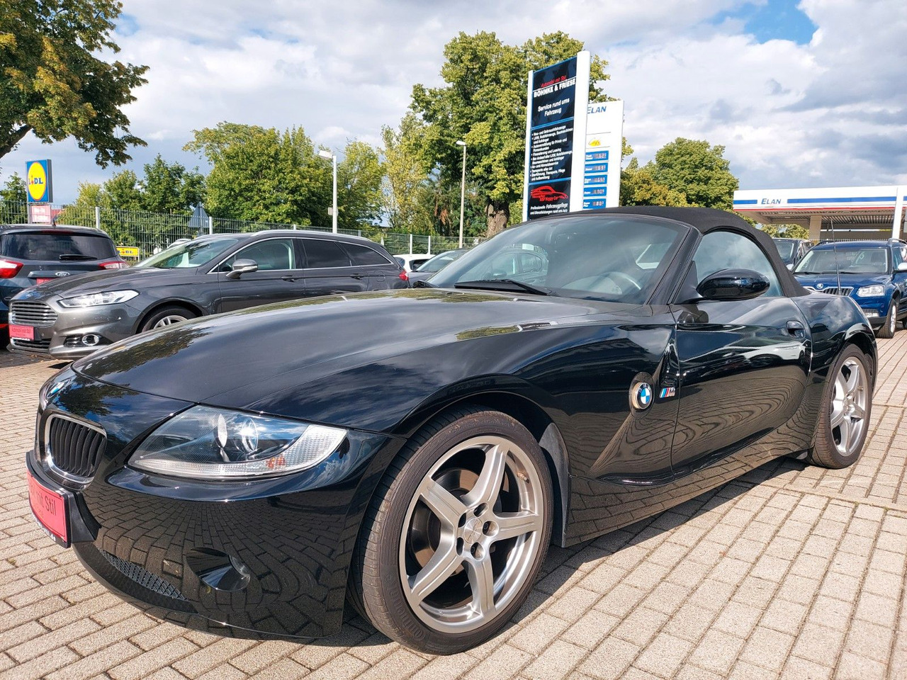 Lengvasis automobilis BMW Z4 2.2i Roadster Cabrio M-Sport Klima Sitzheiz: foto 11