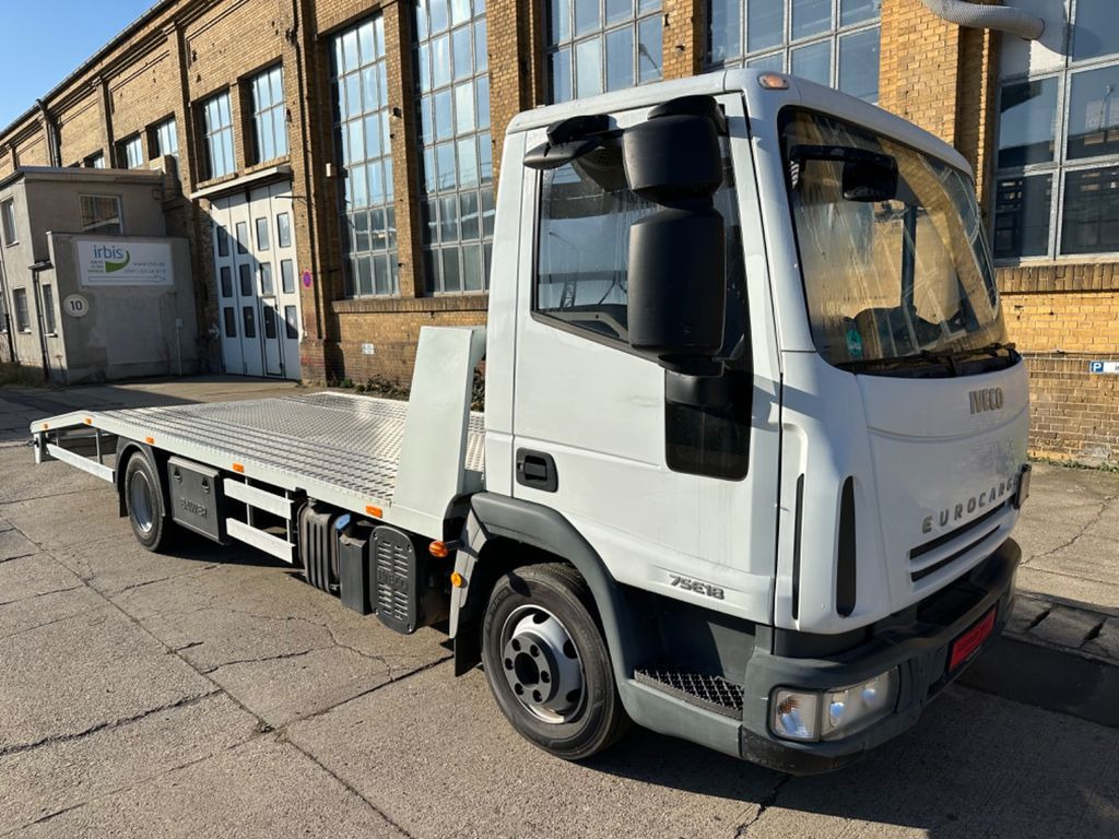 Iveco ML75E18 AUTOTRANSPORTER AUFBAU NEU ALU WINDE LED - Evakuatorius, Komercinis automobilis: foto 1 Iveco ML75E18 AUTOTRANSPORTER AUFBAU NEU ALU WINDE LED - Evakuatorius, Komercinis automobilis: foto 1
