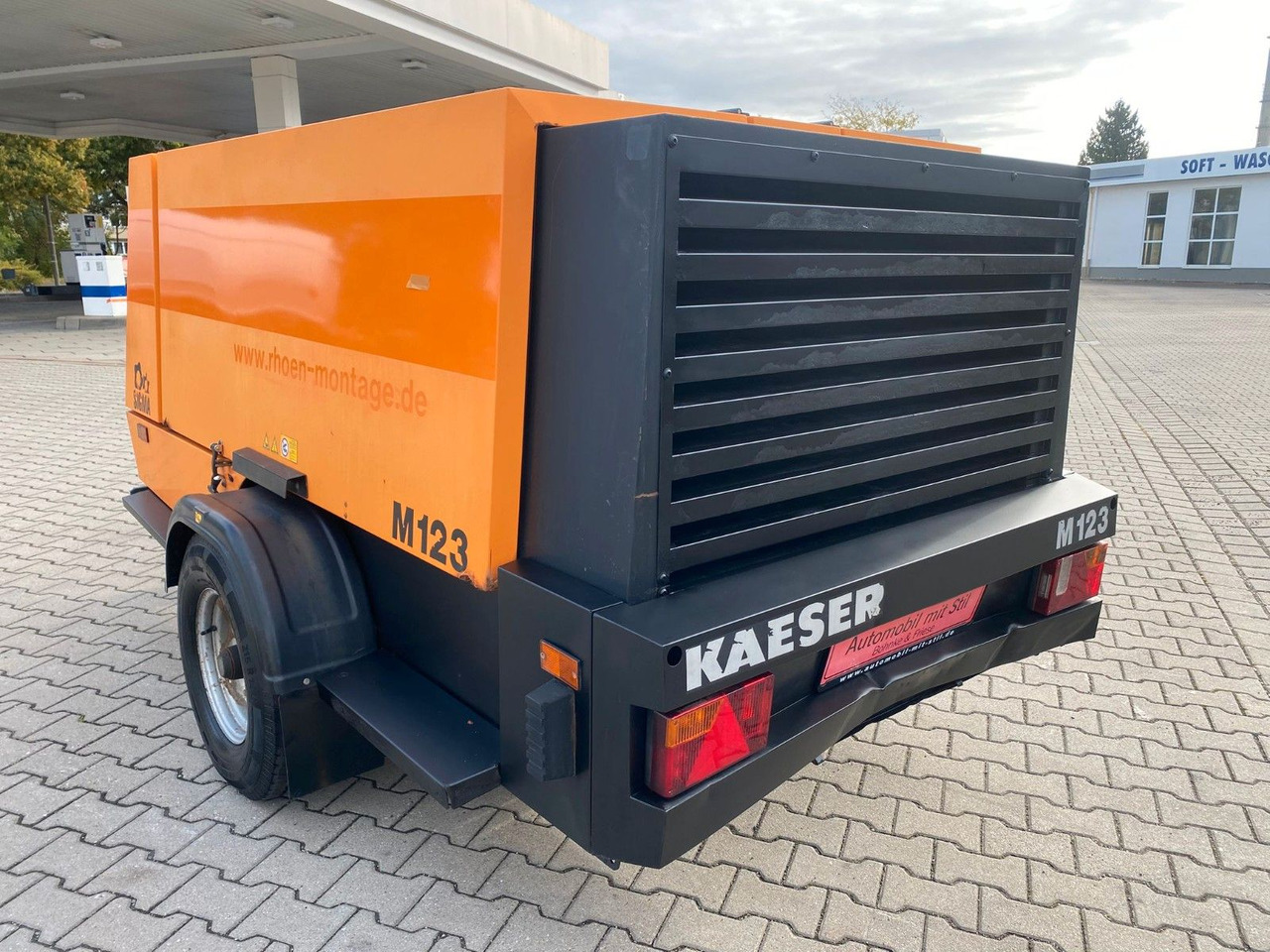 Kaeser M123 Kompressor Sigma Deutz - Oro kompresorius: foto 1 Kaeser M123 Kompressor Sigma Deutz - Oro kompresorius: foto 1
