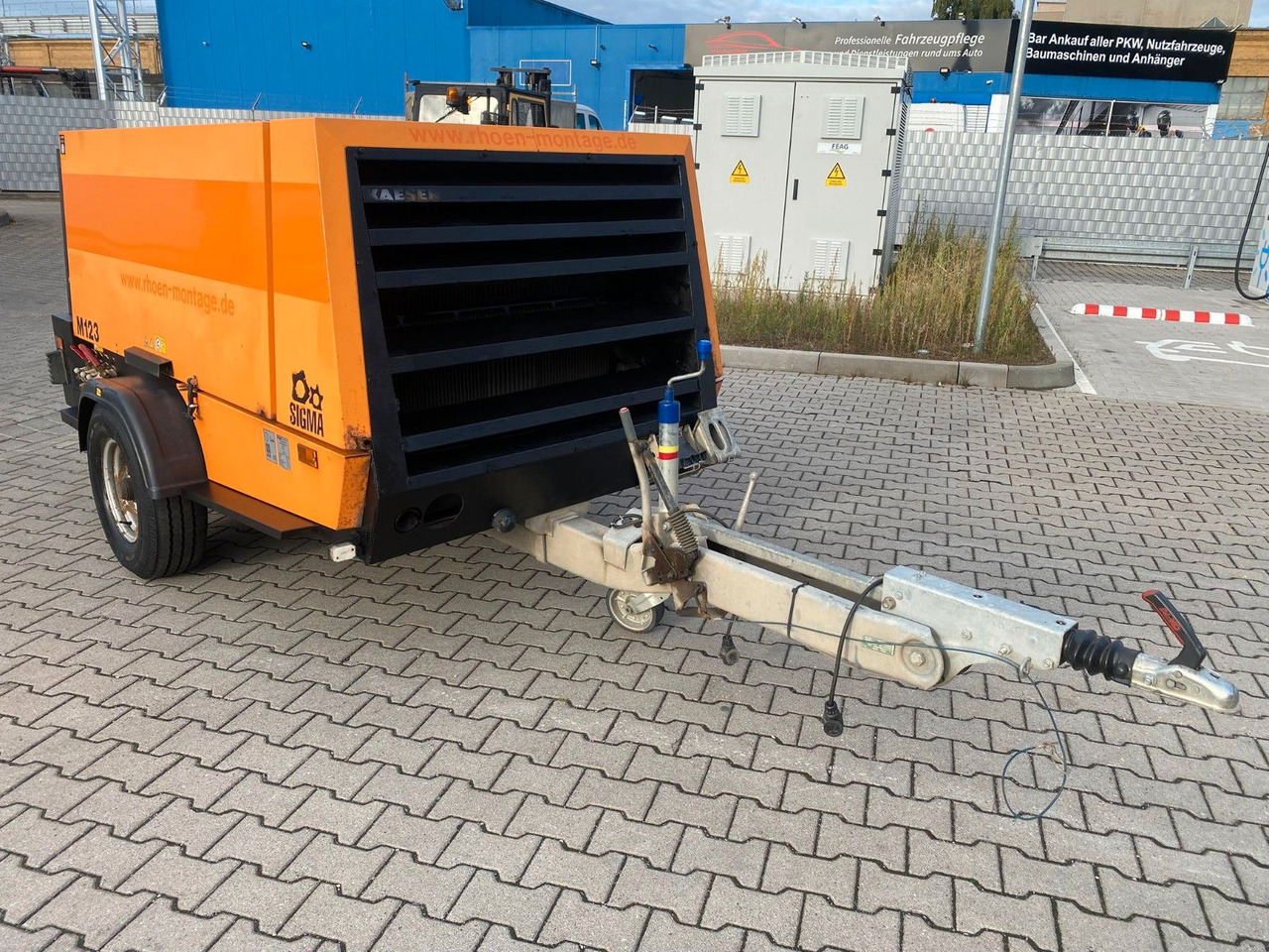 Kaeser M123 Kompressor Sigma Deutz - Oro kompresorius: foto 3 Kaeser M123 Kompressor Sigma Deutz - Oro kompresorius: foto 3