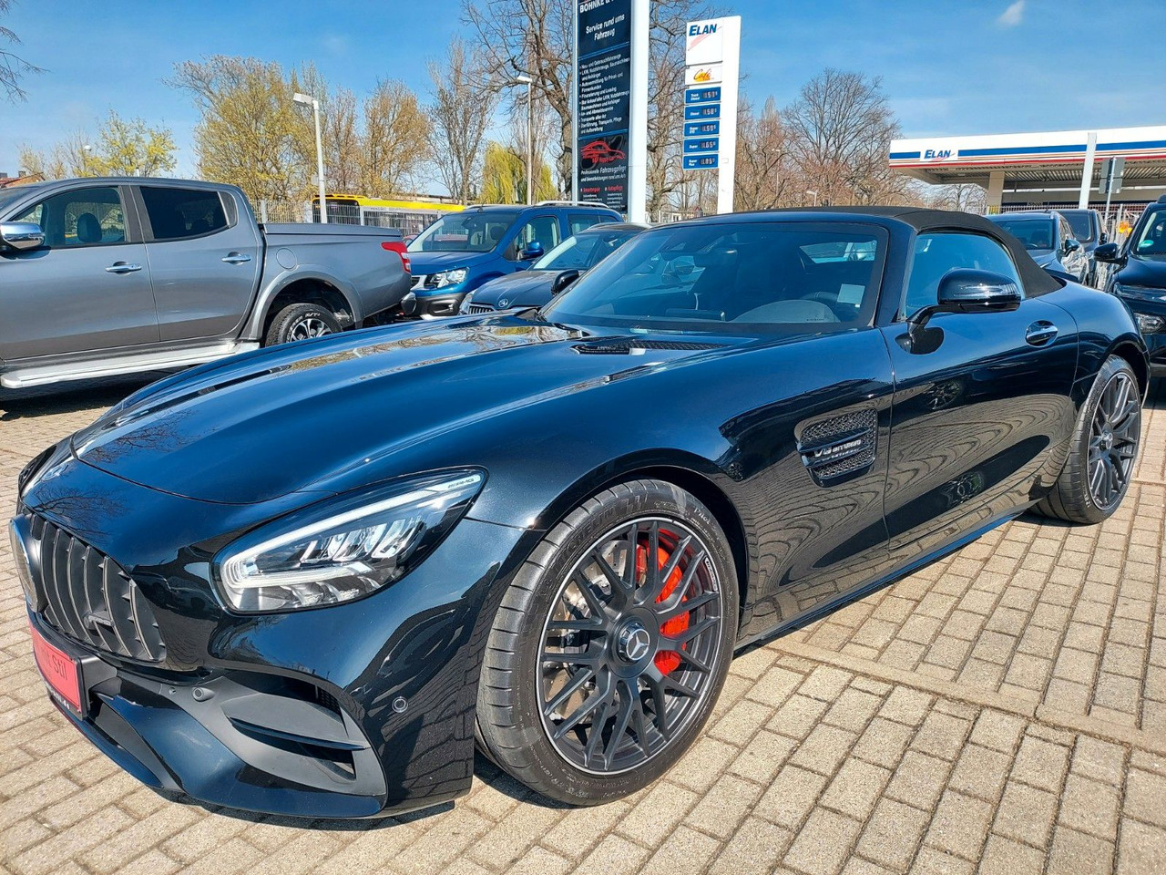 Mercedes-Benz AMG GT Roadster Nappa Burmester - Lengvasis automobilis: foto 1 Mercedes-Benz AMG GT Roadster Nappa Burmester - Lengvasis automobilis: foto 1