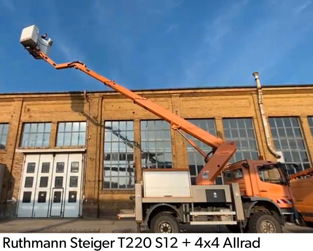 Mercedes-Benz ATEGO 4X4 1324 Hub Steiger Ruthmann T220 - Autobokštelio: foto 1 Mercedes-Benz ATEGO 4X4 1324 Hub Steiger Ruthmann T220 - Autobokštelio: foto 1