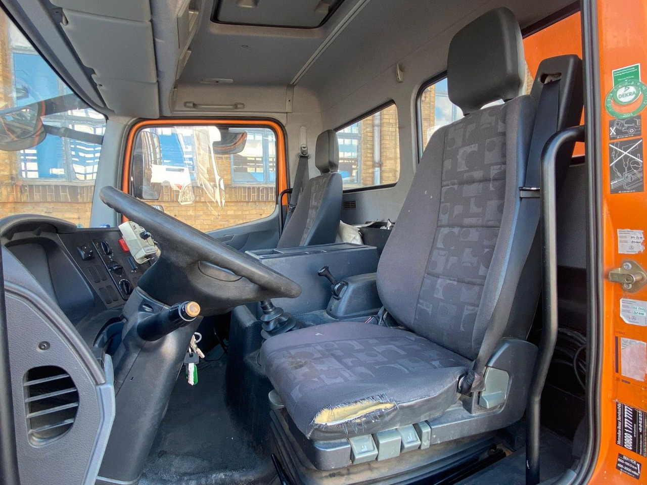 Autobokštelio Mercedes-Benz ATEGO WUMAG ELEVANT WT230 23m TÜV: foto 7