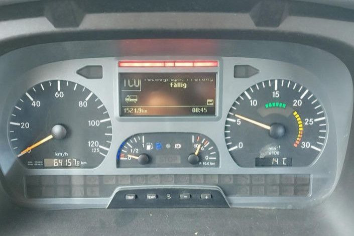 Autobokštelio Mercedes-Benz ATEGO WUMAG ELEVANT WT230 23m TÜV: foto 10