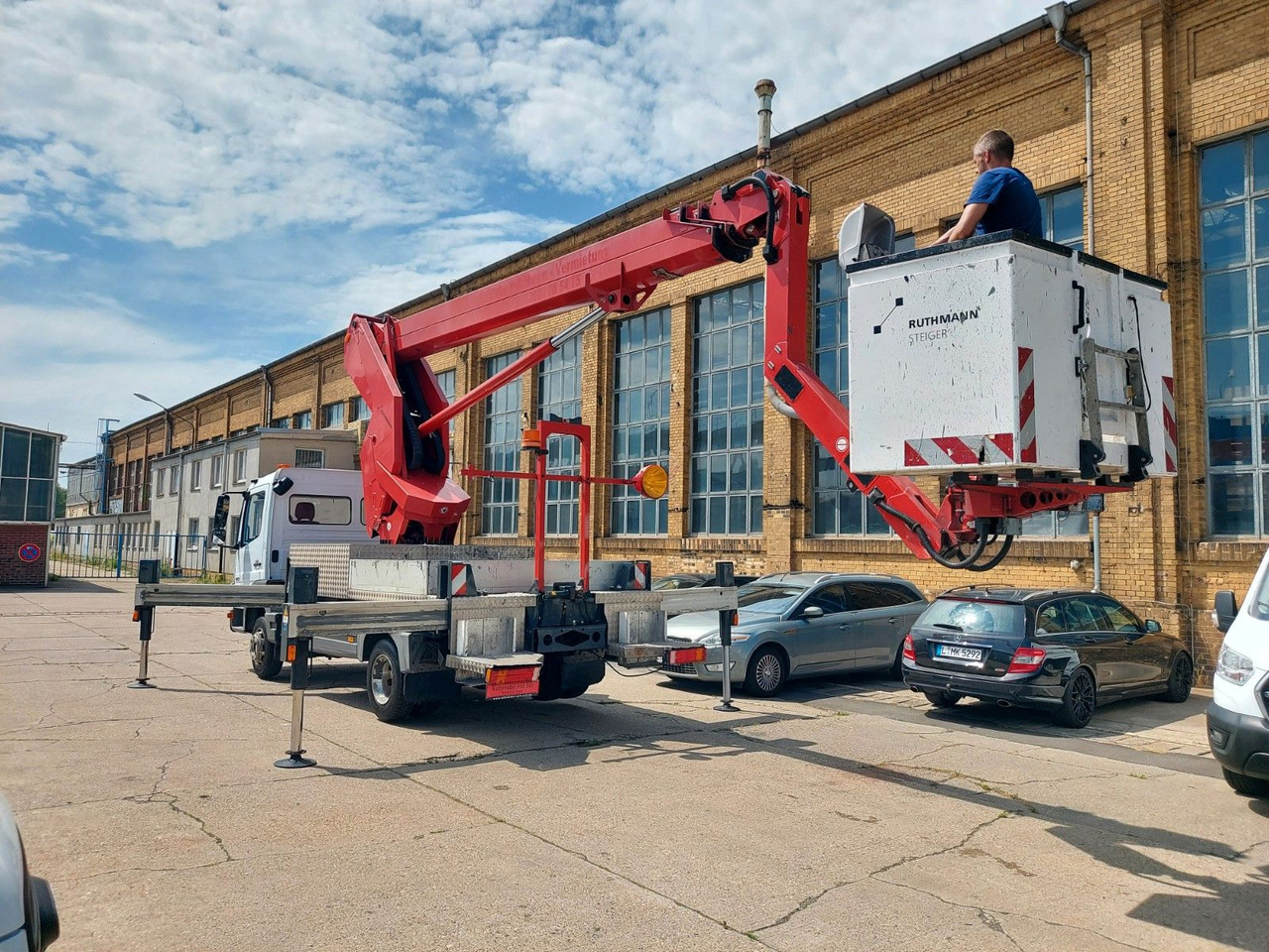 Autobokštelio Mercedes-Benz Atego 2 4-Zyl. 4x2  RUTHMANN T270  27 METER: foto 13