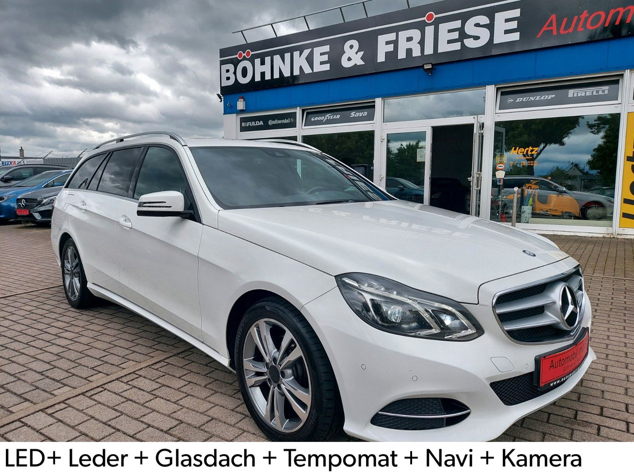 Mercedes-Benz E 220 E -Klasse T 220CDI LED Glasdach Leder Navi - Lengvasis automobilis: foto 1 Mercedes-Benz E 220 E -Klasse T 220CDI LED Glasdach Leder Navi - Lengvasis automobilis: foto 1