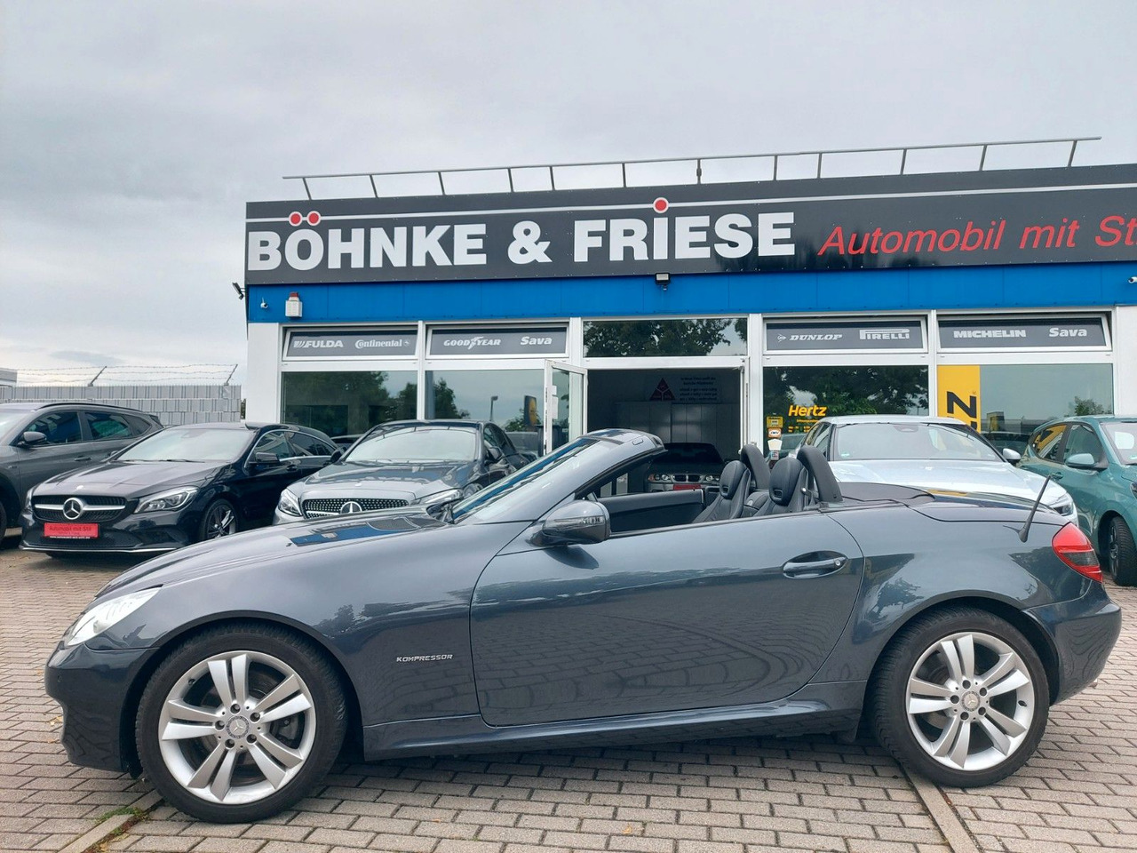 Mercedes-Benz SLK 200 SLK Roadster SLK 200 Kompressor Airscarf - Lengvasis automobilis: foto 1 Mercedes-Benz SLK 200 SLK Roadster SLK 200 Kompressor Airscarf - Lengvasis automobilis: foto 1