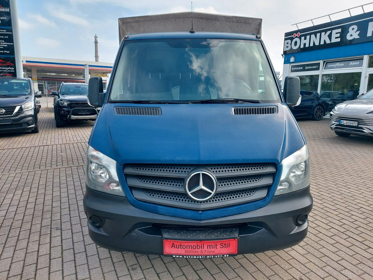 Mercedes-Benz Sprinter II Pritsche 316 Pritsche Plane - Tentinis mikroautobusas: foto 2 Mercedes-Benz Sprinter II Pritsche 316 Pritsche Plane - Tentinis mikroautobusas: foto 2