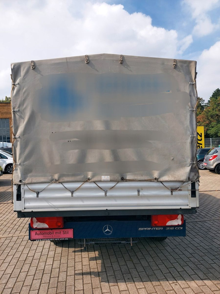 Mercedes-Benz Sprinter II Pritsche 316 Pritsche Plane - Tentinis mikroautobusas: foto 5 Mercedes-Benz Sprinter II Pritsche 316 Pritsche Plane - Tentinis mikroautobusas: foto 5