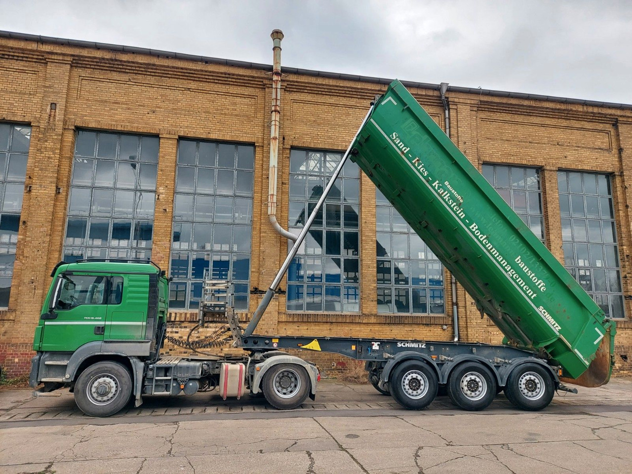 Schmitz Cargobull SGF S3 Mulde DA Kipper Stahl 26m³ Luft + Lift - Savivartis puspriekabė: foto 5 Schmitz Cargobull SGF S3 Mulde DA Kipper Stahl 26m³ Luft + Lift - Savivartis puspriekabė: foto 5