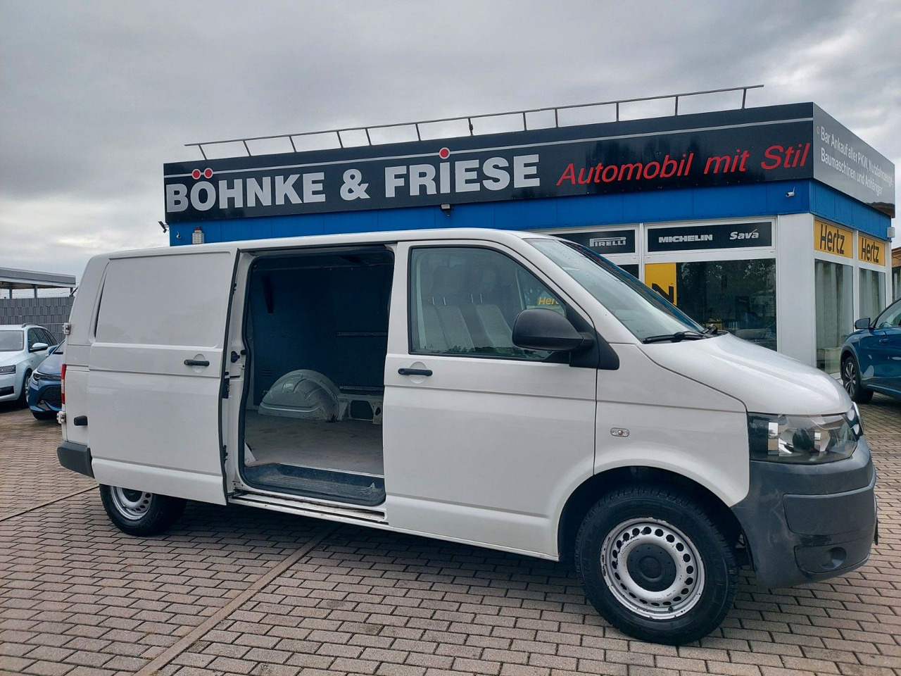 Volkswagen T5 Transporter Kasten Kombi lang Klima AHK - Keleivinis furgonas: foto 1 Volkswagen T5 Transporter Kasten Kombi lang Klima AHK - Keleivinis furgonas: foto 1