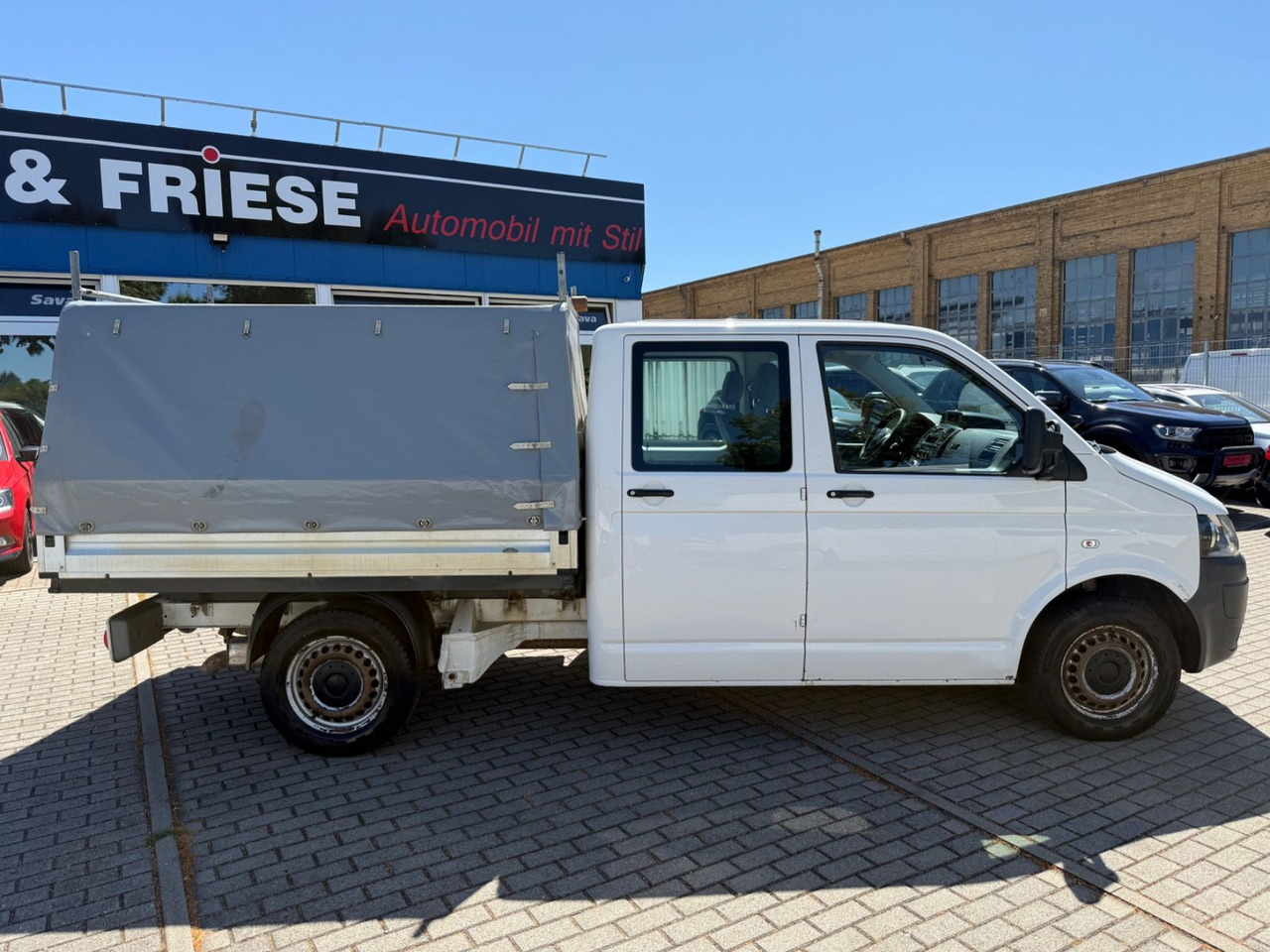 Volkswagen T5 Transporter Pritsche DoKA 4Motion 4x4 Klima - Tentinis mikroautobusas, Komercinis automobilis su dviguba kabina: foto 2 Volkswagen T5 Transporter Pritsche DoKA 4Motion 4x4 Klima - Tentinis mikroautobusas, Komercinis automobilis su dviguba kabina: foto 2