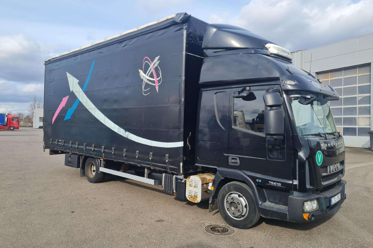 Iveco ML75E18 - Tentinis sunkvežimis: foto 1 Iveco ML75E18 - Tentinis sunkvežimis: foto 1