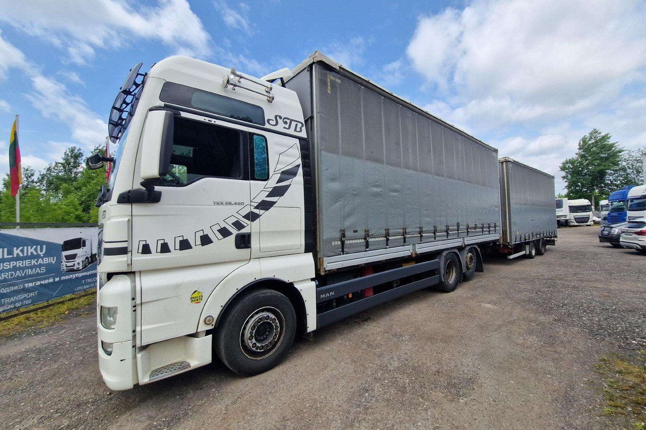 MAN TGX 480 - Tentinis sunkvežimis: foto 2 MAN TGX 480 - Tentinis sunkvežimis: foto 2