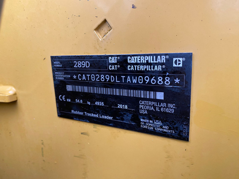 Caterpillar 289D NVT - Mini krautuvas: foto 3 Caterpillar 289D NVT - Mini krautuvas: foto 3