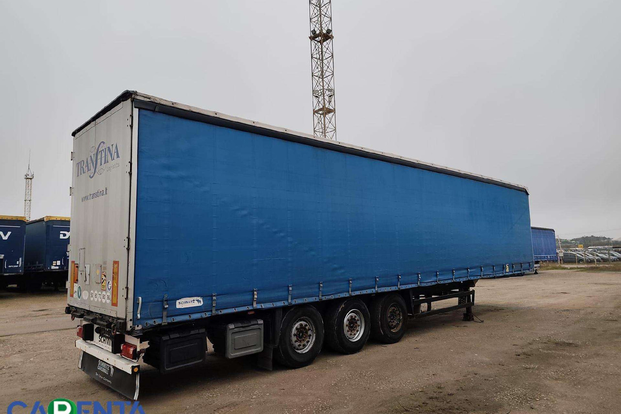 Schmitz SCS 24 TIR - Tentinė puspriekabė: foto 1 Schmitz SCS 24 TIR - Tentinė puspriekabė: foto 1