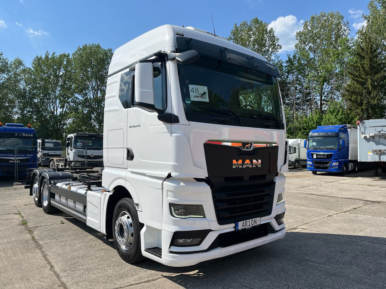 MAN TGX 26.470 6x2-4 LL Wechselfahrg./BDF/NLA/EU6d - Konteineris-vežimus/ Sukeisti kūną sunkvežimis: foto 1 MAN TGX 26.470 6x2-4 LL Wechselfahrg./BDF/NLA/EU6d - Konteineris-vežimus/ Sukeisti kūną sunkvežimis: foto 1