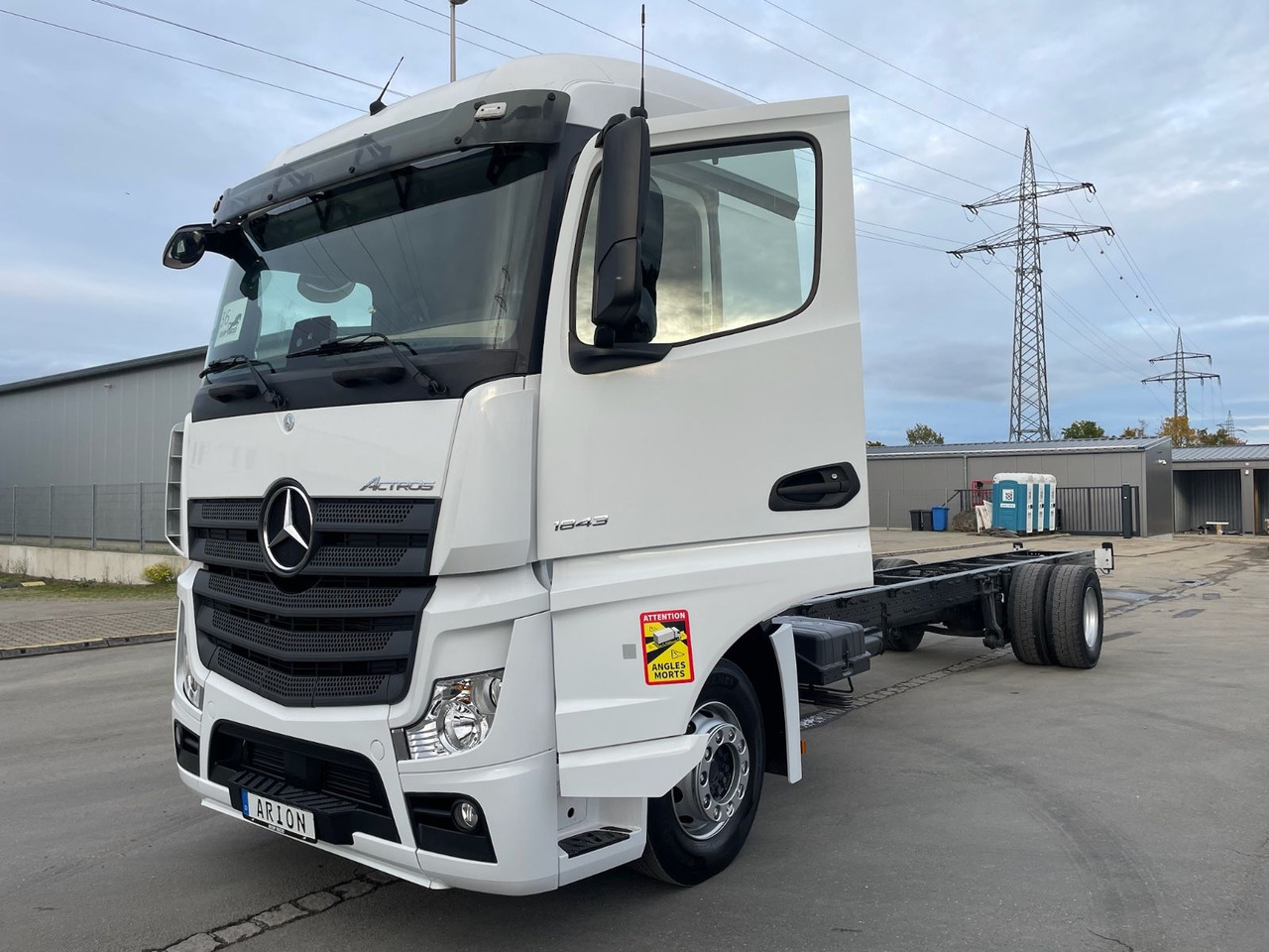 Važiuoklės sunkvežimis Mercedes-Benz Actros 4 1843 4x2 Fahrgestell/StandAC/ACC/EU6: foto 19