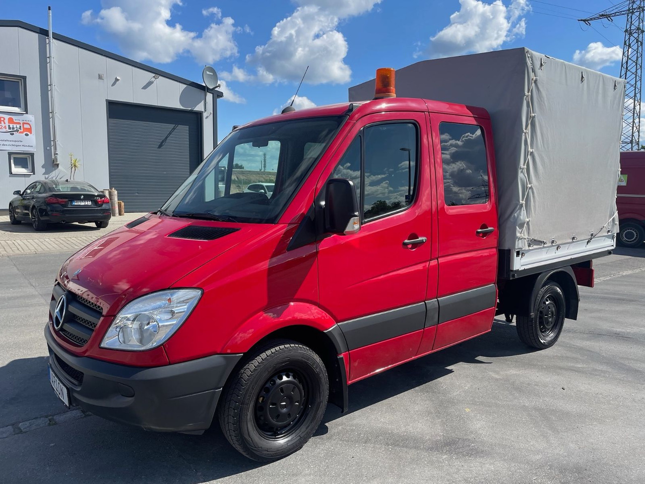 Mercedes-Benz Sprinter II 213 CDI Pritsche/DOKA/EU4/TÜV-05/27 - Tentinis mikroautobusas, Komercinis automobilis su dviguba kabina: foto 3 Mercedes-Benz Sprinter II 213 CDI Pritsche/DOKA/EU4/TÜV-05/27 - Tentinis mikroautobusas, Komercinis automobilis su dviguba kabina: foto 3