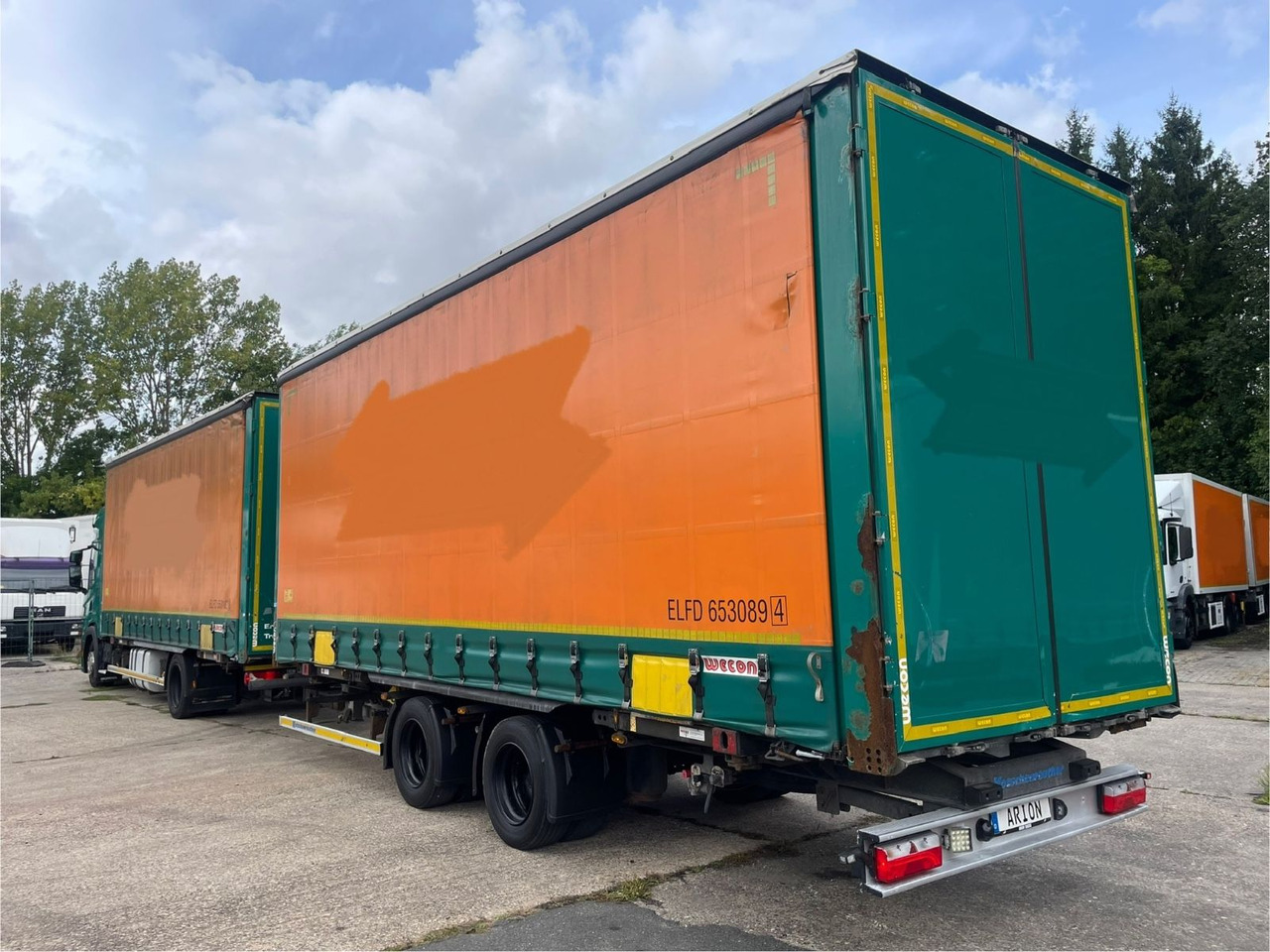 Scania G450 Pritsche+Plane/ANHÄNGER/KOTSCHENREUTHER - Tentinis sunkvežimis: foto 3 Scania G450 Pritsche+Plane/ANHÄNGER/KOTSCHENREUTHER - Tentinis sunkvežimis: foto 3