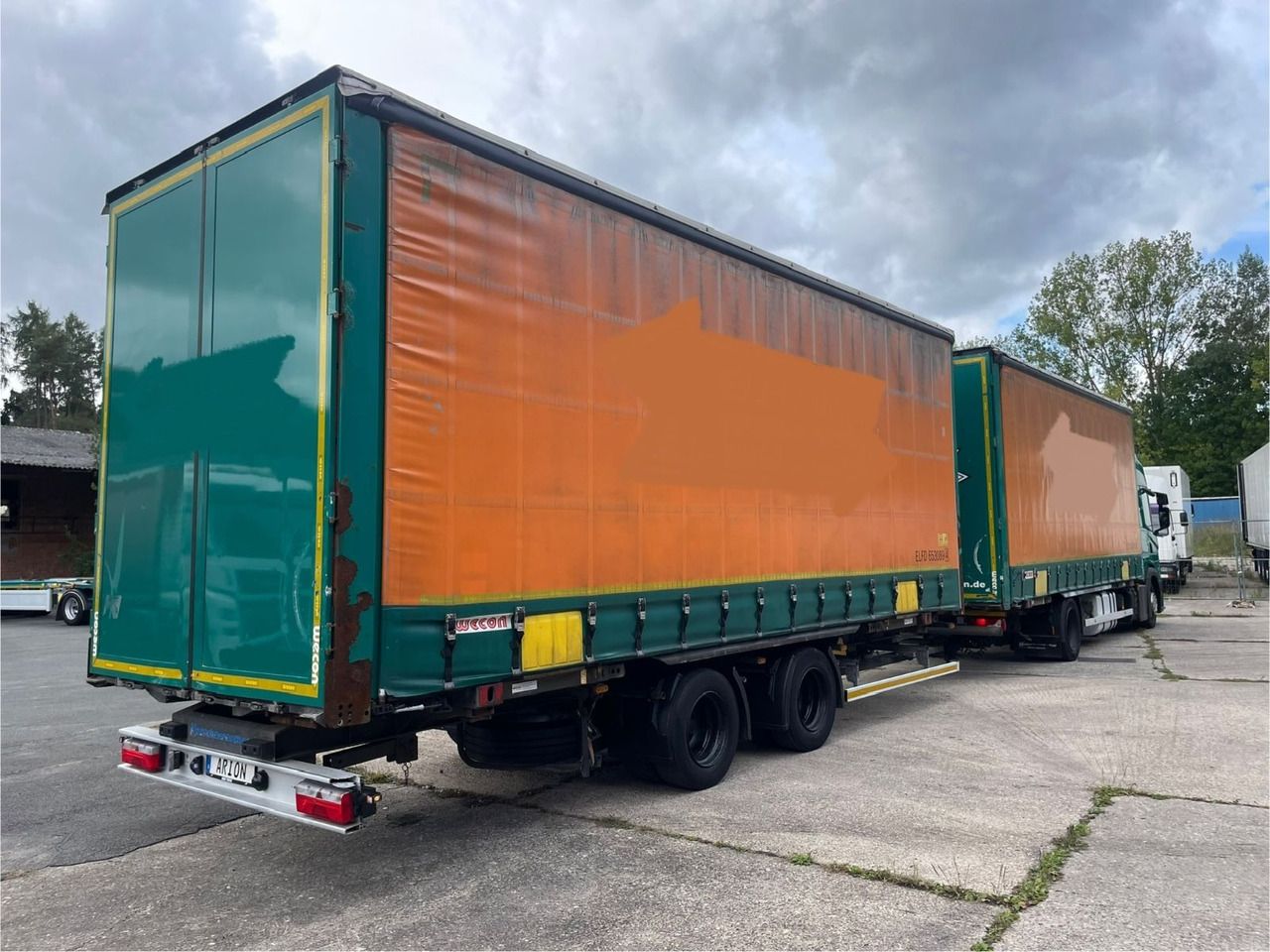 Scania G450 Pritsche+Plane/ANHÄNGER/KOTSCHENREUTHER - Tentinis sunkvežimis: foto 4 Scania G450 Pritsche+Plane/ANHÄNGER/KOTSCHENREUTHER - Tentinis sunkvežimis: foto 4