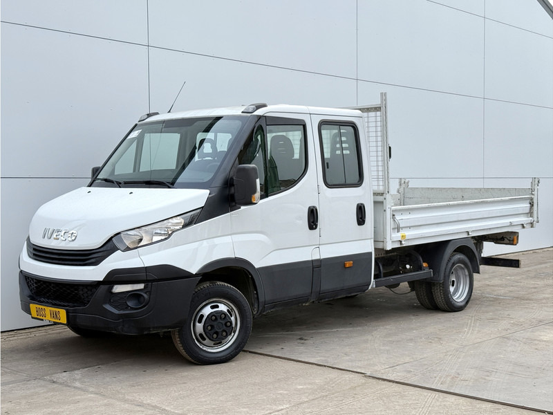 Iveco Daily 35C14 2.3 Dubbele Cabine Dubbellucht 7 Stoelen Airco Cruise Control Trekhaak 3.5t Tipper Benne Kipper - Mažas savivartis, Komercinis automobilis su dviguba kabina: foto 2 Iveco Daily 35C14 2.3 Dubbele Cabine Dubbellucht 7 Stoelen Airco Cruise Control Trekhaak 3.5t Tipper Benne Kipper - Mažas savivartis, Komercinis automobilis su dviguba kabina: foto 2