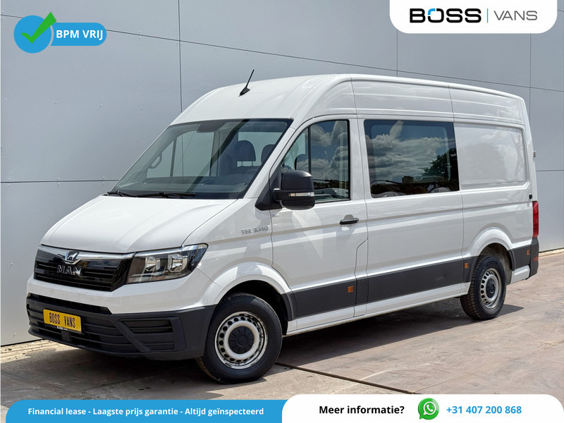 MAN TGE 3.140 2.0 TDI L3H3 Dubbele Cabine 7 Stoelen Airco Cruise Control Trekhaak Carplay Navigatie - Krovininis mikroautobusas, Komercinis automobilis su dviguba kabina: foto 1 MAN TGE 3.140 2.0 TDI L3H3 Dubbele Cabine 7 Stoelen Airco Cruise Control Trekhaak Carplay Navigatie - Krovininis mikroautobusas, Komercinis automobilis su dviguba kabina: foto 1