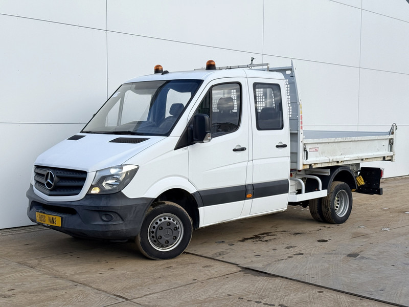 Mercedes-Benz Sprinter 514 2.2 CDI Kipper Dubbellucht 3.5t trekhaak Cruise Control Benne Tipper - Krovininis mikroautobusas, Komercinis automobilis su dviguba kabina: foto 2 Mercedes-Benz Sprinter 514 2.2 CDI Kipper Dubbellucht 3.5t trekhaak Cruise Control Benne Tipper - Krovininis mikroautobusas, Komercinis automobilis su dviguba kabina: foto 2
