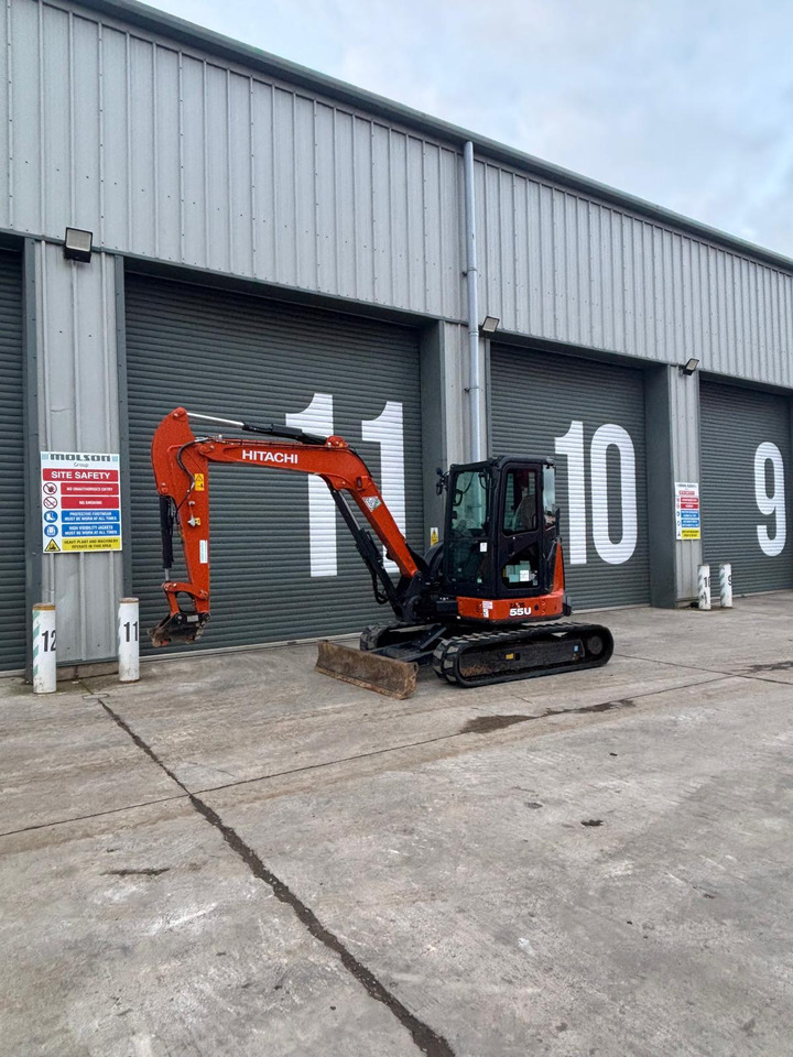 Hitachi ZX55U-6 CLR - Mini ekskavatorius: foto 1 Hitachi ZX55U-6 CLR - Mini ekskavatorius: foto 1