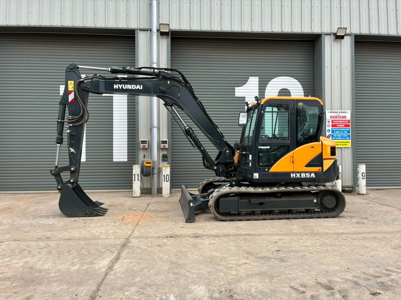 Hyundai HX85A - Mini ekskavatorius: foto 2 Hyundai HX85A - Mini ekskavatorius: foto 2