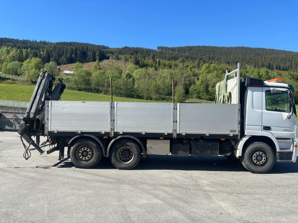Mercedes-Benz ACTROS 2544 med HIAB 122-E-3 kran 12 tm - Sunkvežimis su kranu: foto 1 Mercedes-Benz ACTROS 2544 med HIAB 122-E-3 kran 12 tm - Sunkvežimis su kranu: foto 1