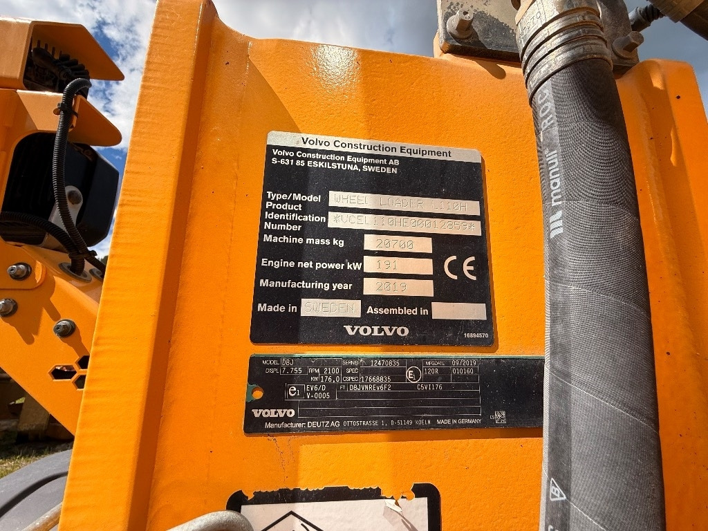 Volvo L 110 H - Ratinis krautuvas: foto 3 Volvo L 110 H - Ratinis krautuvas: foto 3