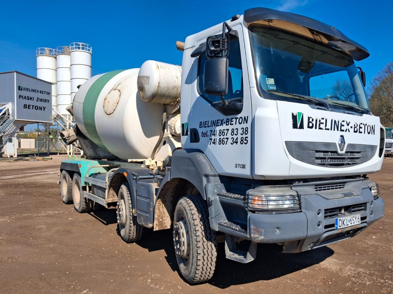 Renault KERAX 370 BARYVAL 10 M3 - Betonvežis: foto 1 Renault KERAX 370 BARYVAL 10 M3 - Betonvežis: foto 1