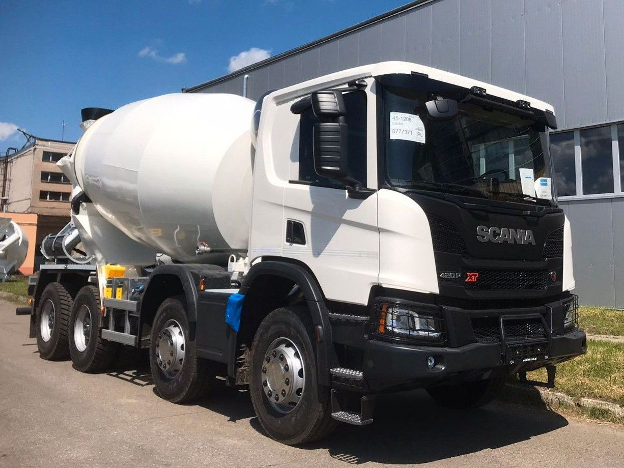Scania P420 8X4 FML 10 M3 Scania P420 8X4 FML 10 M3 - Betonvežis: foto 1 Scania P420 8X4 FML 10 M3 Scania P420 8X4 FML 10 M3 - Betonvežis: foto 1