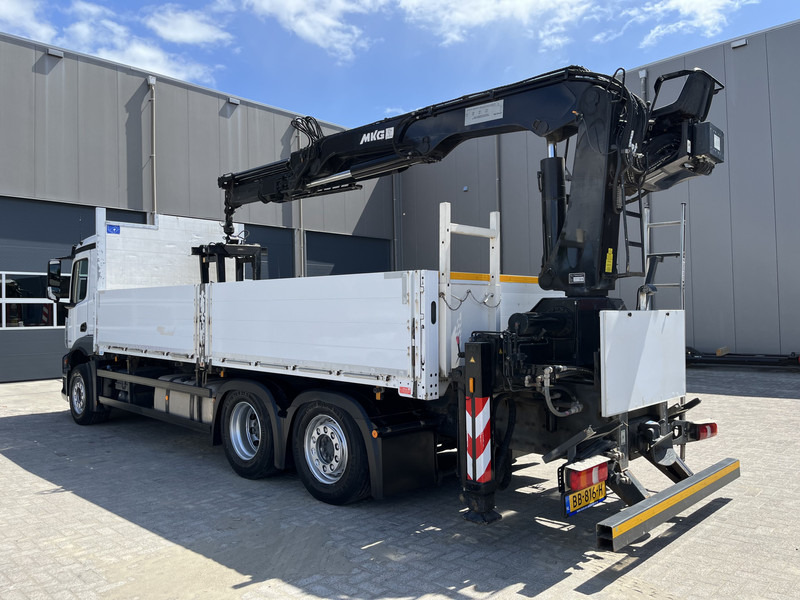 Mercedes-Benz ANTOS 2546 6X2 Bouwstoffenauto / Open laadbak vv KRAAN MKG HLK 221-3 met Palletklem - Platforminis/ Bortinis sunkvežimis, Sunkvežimis su kranu: foto 5 Mercedes-Benz ANTOS 2546 6X2 Bouwstoffenauto / Open laadbak vv KRAAN MKG HLK 221-3 met Palletklem - Platforminis/ Bortinis sunkvežimis, Sunkvežimis su kranu: foto 5