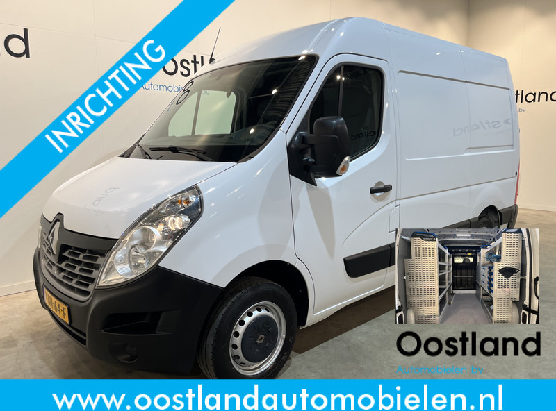 Renault Master 2.3 dCi L1H2 130 PK Servicebus / Sortimo Inrichting / Euro 6 / Luchtvering / Airco / Cruise Control / PDC / Navigatie / 3-Zits - Mažas furgonas: foto 1 Renault Master 2.3 dCi L1H2 130 PK Servicebus / Sortimo Inrichting / Euro 6 / Luchtvering / Airco / Cruise Control / PDC / Navigatie / 3-Zits - Mažas furgonas: foto 1